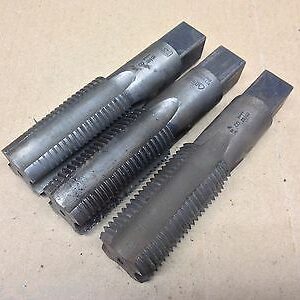 Osborn 1 3/8" x 8 Tpi BSF Taper, Second & Plug Hand Tap Set ET825