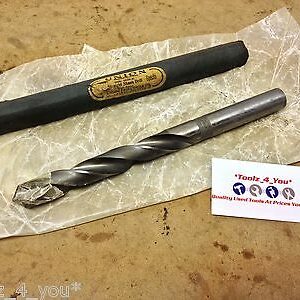 Union 27/32" Parallel Straight Shank HSS Drill Bit (v)