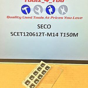 10x New Seco SCET120612T-M11 T150M Carbide Inserts For Milling CI153