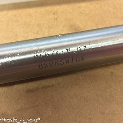Brunswick Tooling 59/64" CNC Carbide Tipped Reamer On Parallel Shank R496 - Image 3