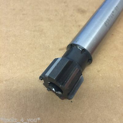 Brunswick Tooling 59/64" CNC Carbide Tipped Reamer On Parallel Shank R496 - Image 4