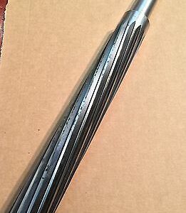 HSS 2 1/2" x 24" Long Series Morse Taper Shank MT5 Machine Reamer VGC R701
