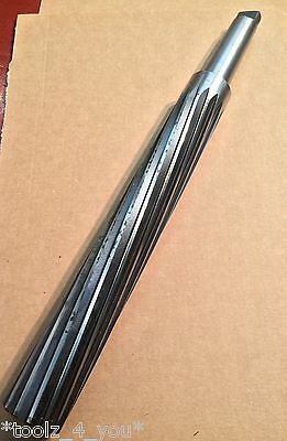 HSS 2 1/2" x 24" Long Series Morse Taper Shank MT5 Machine Reamer VGC R701