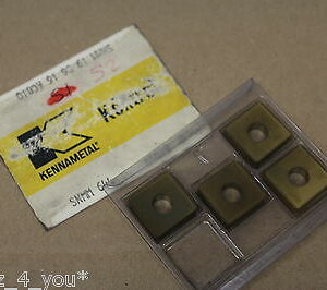 4x New Kennametal SNMM 19 04 16 KC810 Carbide Inserts For Turning CI299