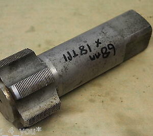 HSS 68mm x 18 Tpi Whitworth Form Plug Bottom Hand Tap ET2253