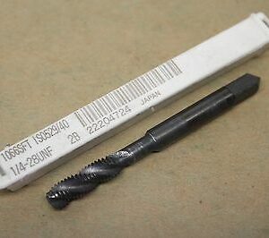 OSG 1/4" x 28 Tpi UNF Spiral Flute Machine Tap ET2327