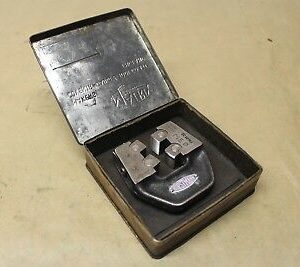 Horstmann 1/2" x 22 Tpi Whitworth Form RH & LH Knife Edge Screw Thread Gauge