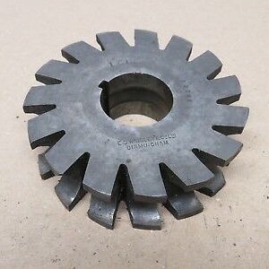 HSS 5" x 1 1/2" Bore x 1" DOC Concave Milling Cutter MC597