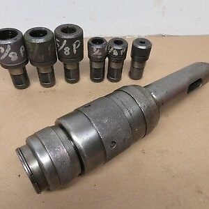 Asquith No. 2 Tapping Drilling Reaming Head With BSP Collet Set MT5 Shank