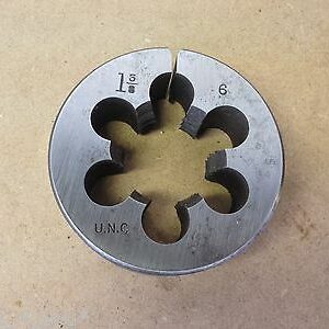 1 3/8" x 6 Tpi UNC 3" OD Die (v)