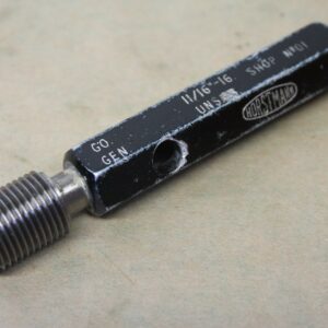 Horstmann 11/16" x 16 UNJS GO Screw Thread Plug Gauge ME1202
