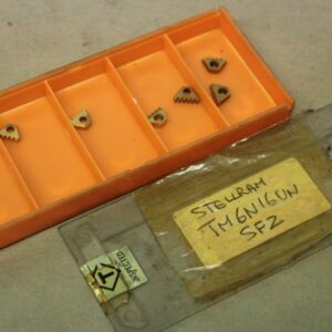 7x New Stellram TM6N 16UN SFZ Carbide Thread Mill Inserts CI707