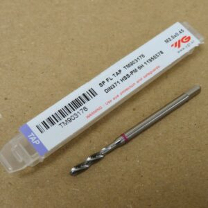 YG1 M2.5 x 0.45mm Metric Coarse Spiral Flute Machine Taps for Titanium TM903