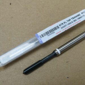 YG1 No.12 x 24TPI UNC HSSE Straight Flute Machine Tap for Cast Iron - TE434