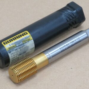 Guhring 1586 1/2" x 14 Tpi BSP Fluteless Forming Tap HSS-E Tin Coated