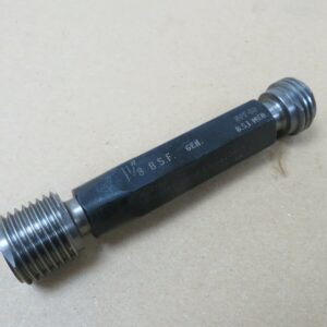 1 1/8" x 9 Tpi BSF GEN MED GO NOGO Screw Thread Plug Gauge ME3388