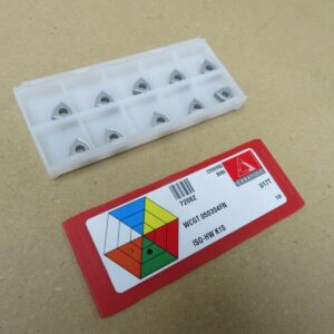 Ceratizit WCGT 050304FN HW K15 Carbide Inserts For Drilling CI1579