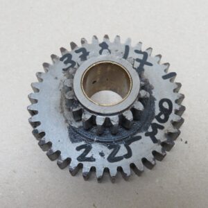 37T & 17T 2.25 MOD Double Gear 7/8" Bore Excellent Condition BLA2