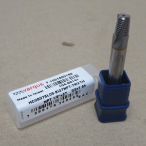 NPT Carbide Thread Mill VARGUS 1/8" x 27 NPT Helical Flute With Axial Coolant