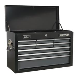 American PRO® Topchest 9 Drawer - Black/Grey