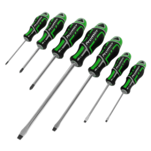 Premier GripMAX® Screwdriver Set 7pc - Hi-Vis Green