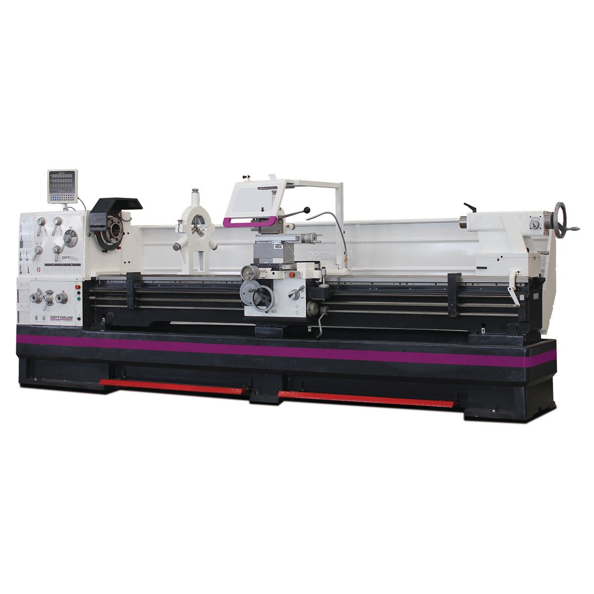 Optimum OPTIturn TH 8030D Centre and spindle lathe Heavy Duty Manual Metalworking Lathe