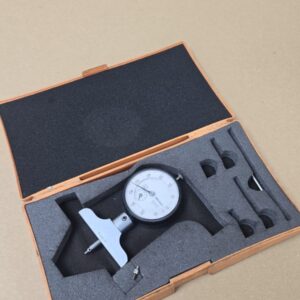 Mitutoyo 0 - 3" Dial Depth Gauge VGC In Box