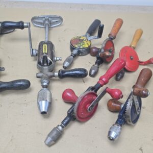 Job Lot of Hand Drills Stanley Rapid etc..